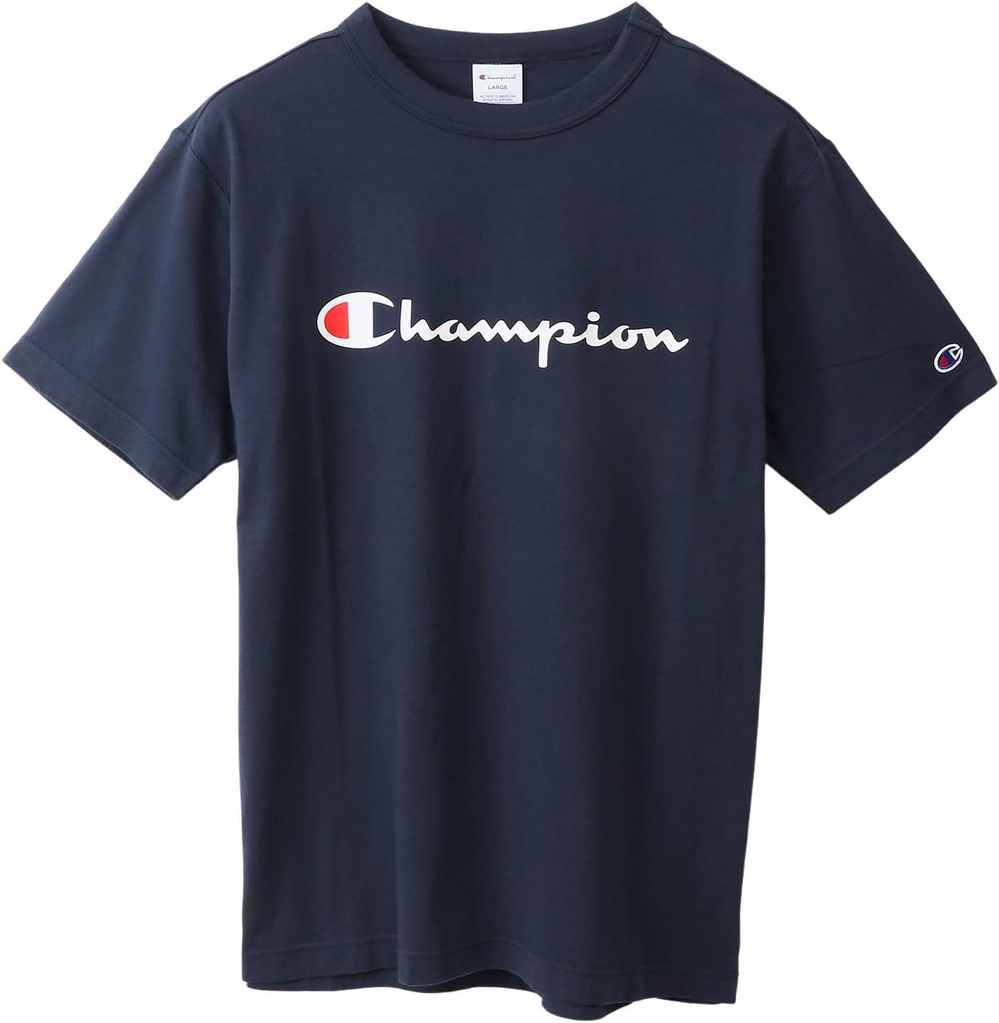 Мужская футболка с коротким рукавом Champion C3-P302Z/C3-X353L, 100% хлопок, классический принт с логотипом, футболка с коротким рукавом, темно-синий
Мужская футболка с коротким рукавом Champion C3-P302Z/C3-X353L, 100% хлопок, классический принт с логотипом, футболка с коротким рукавом, темно-синий