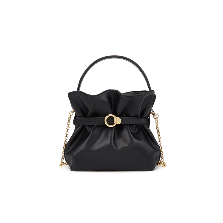 ELLE Сумка женская Split Cow Leather белая/черная
ELLE Сумка женская Split Cow Leather белая/черная