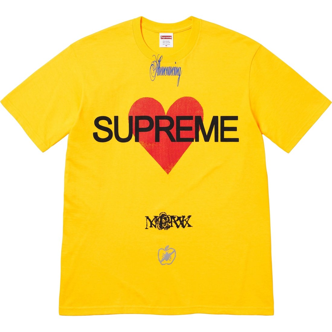 Футболка Supreme, желтый
Футболка Supreme, желтый