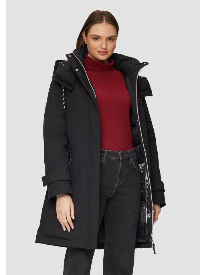 Пуховик s.Oliver Outdoor-Mantel langarm, черный
Пуховик s.Oliver Outdoor-Mantel langarm, черный