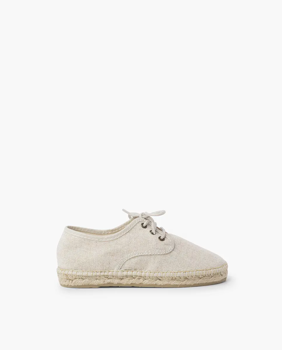 Детская обувь на шнуровке на подошве эспадрильи Pisamonas, цвет Crudo
Детская обувь на шнуровке на подошве эспадрильи Pisamonas, цвет Crudo