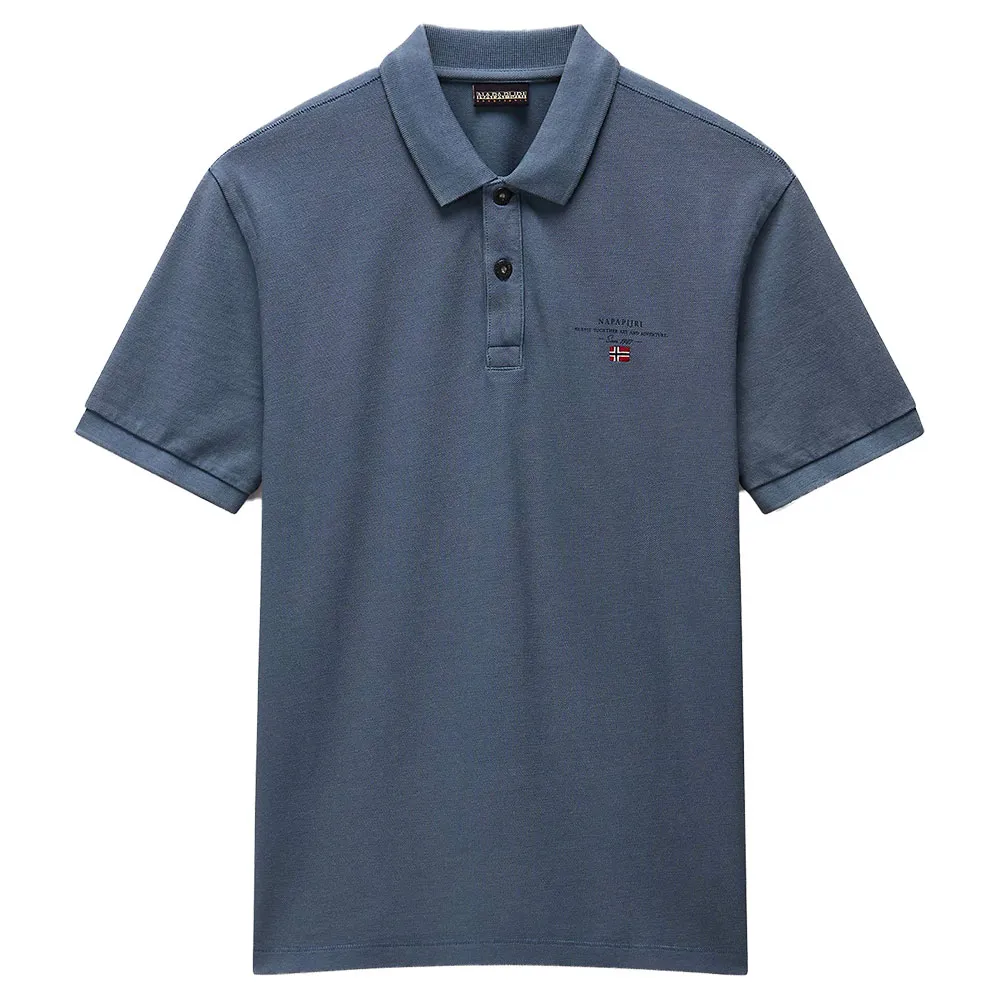 Поло с коротким рукавом Napapijri Elbas, синий
Поло с коротким рукавом Napapijri Elbas, синий