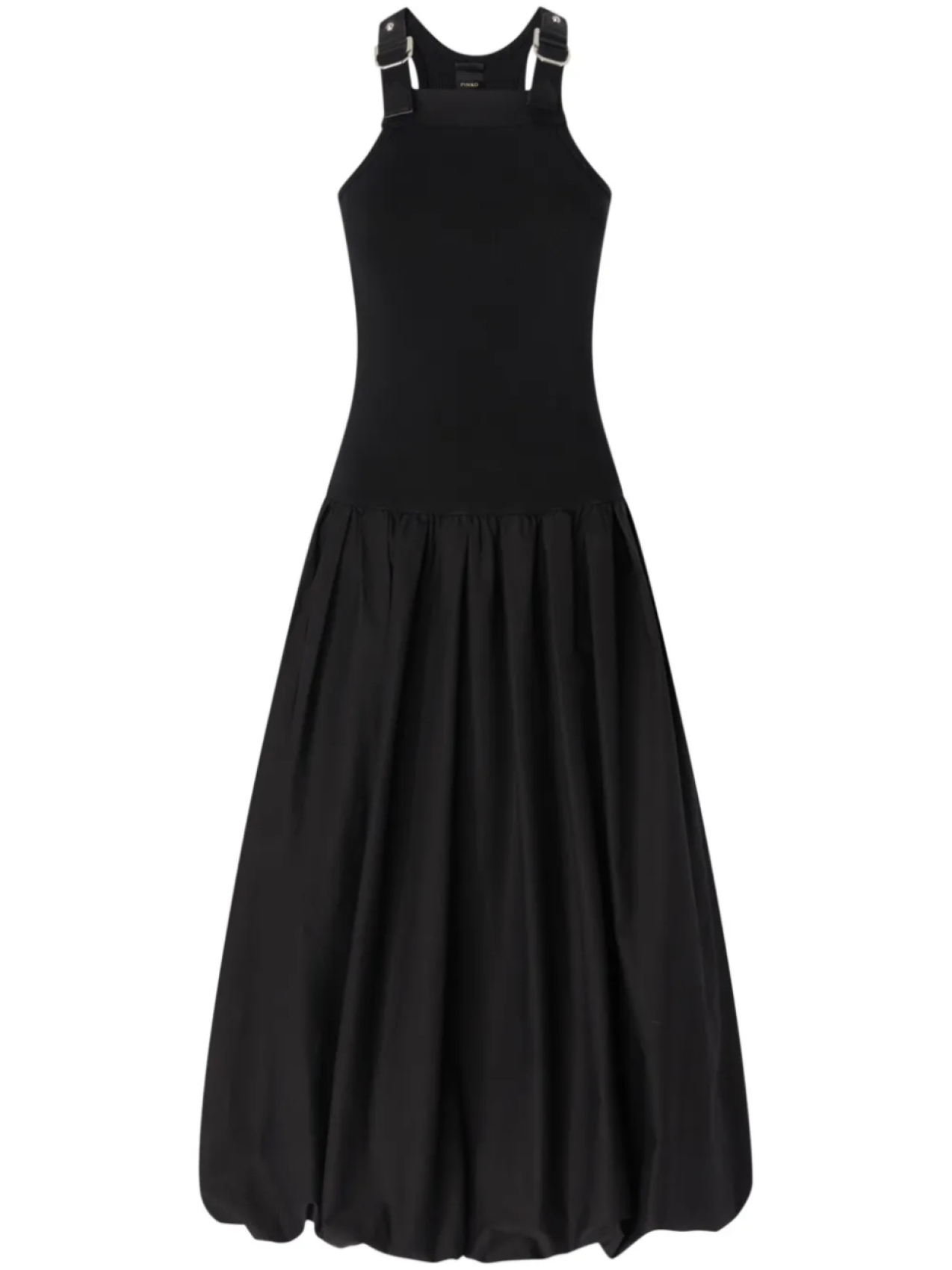 PINKO платье миди с регулируемыми бретелями, черный
PINKO платье миди с регулируемыми бретелями, черный