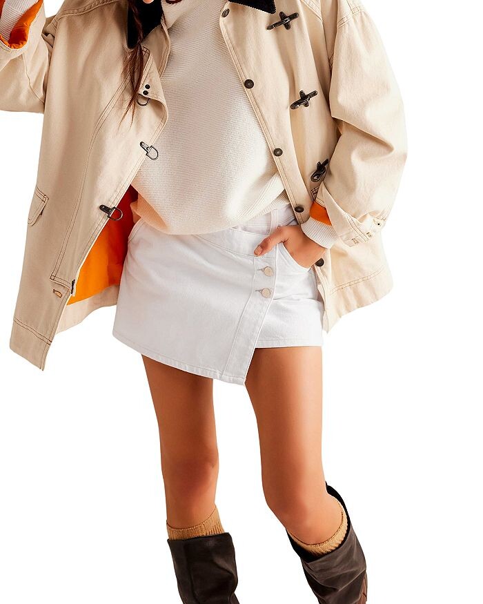 Джинсовая юбка Free People We The Free Wynne, белый
Джинсовая юбка Free People We The Free Wynne, белый