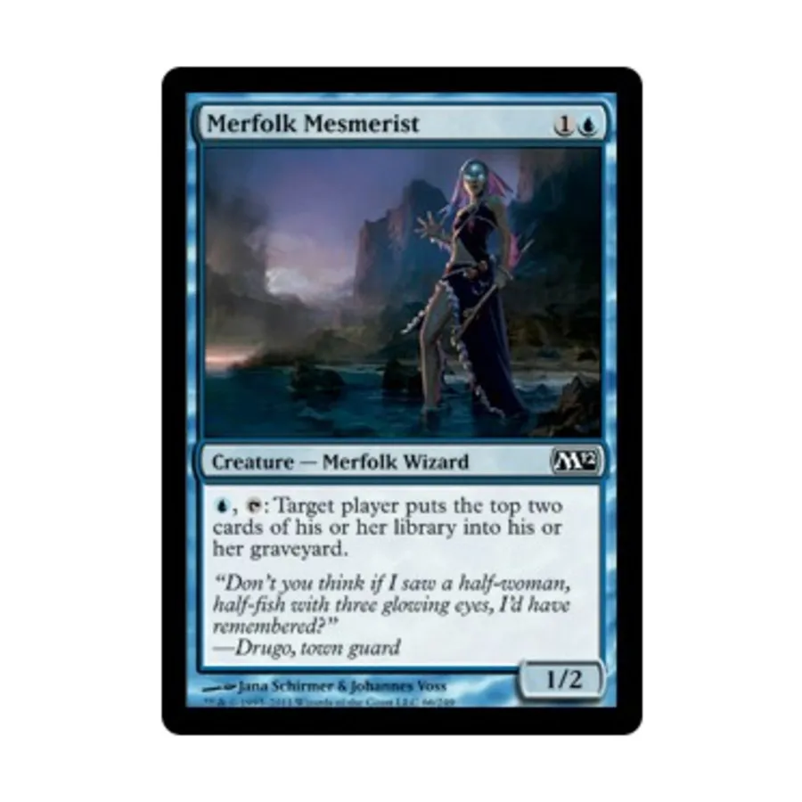 CCG Мерфолк-Гипнотизёр (клавиша C), MTG - Magic 2012
CCG Мерфолк-Гипнотизёр (клавиша C), MTG - Magic 2012