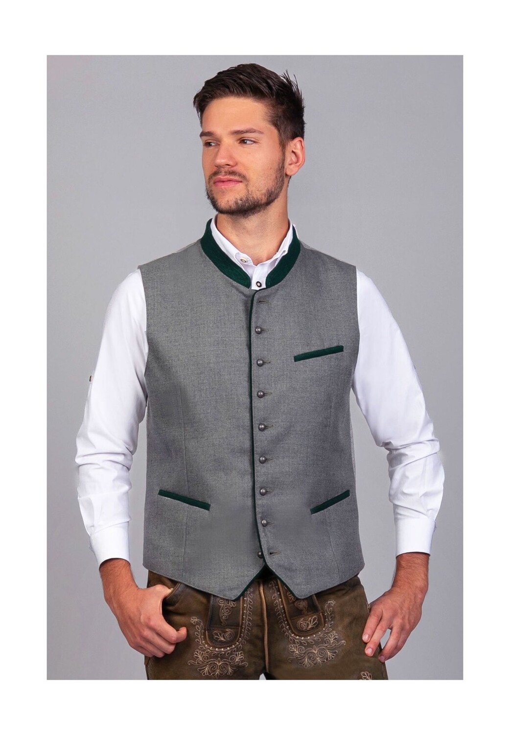Традиционный жилет Бастиан EDELNICE, серый
Традиционный жилет Бастиан EDELNICE, серый