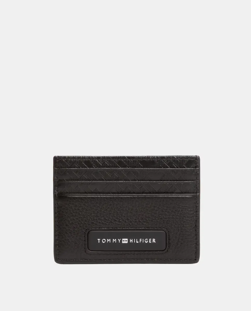 Мужская кожаная визитница с фирменным дизайном и несколькими отделениями для карт Tommy Hilfiger, черный
Мужская кожаная визитница с фирменным дизайном и несколькими отделениями для карт Tommy Hilfiger, черный