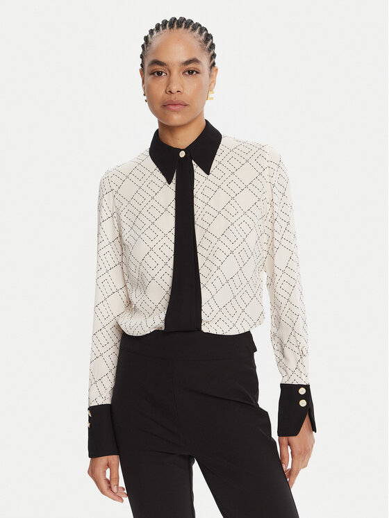 Рубашка regular fit CA-104-56E2-V320 Elisabetta Franchi, белый
Рубашка regular fit CA-104-56E2-V320 Elisabetta Franchi, белый