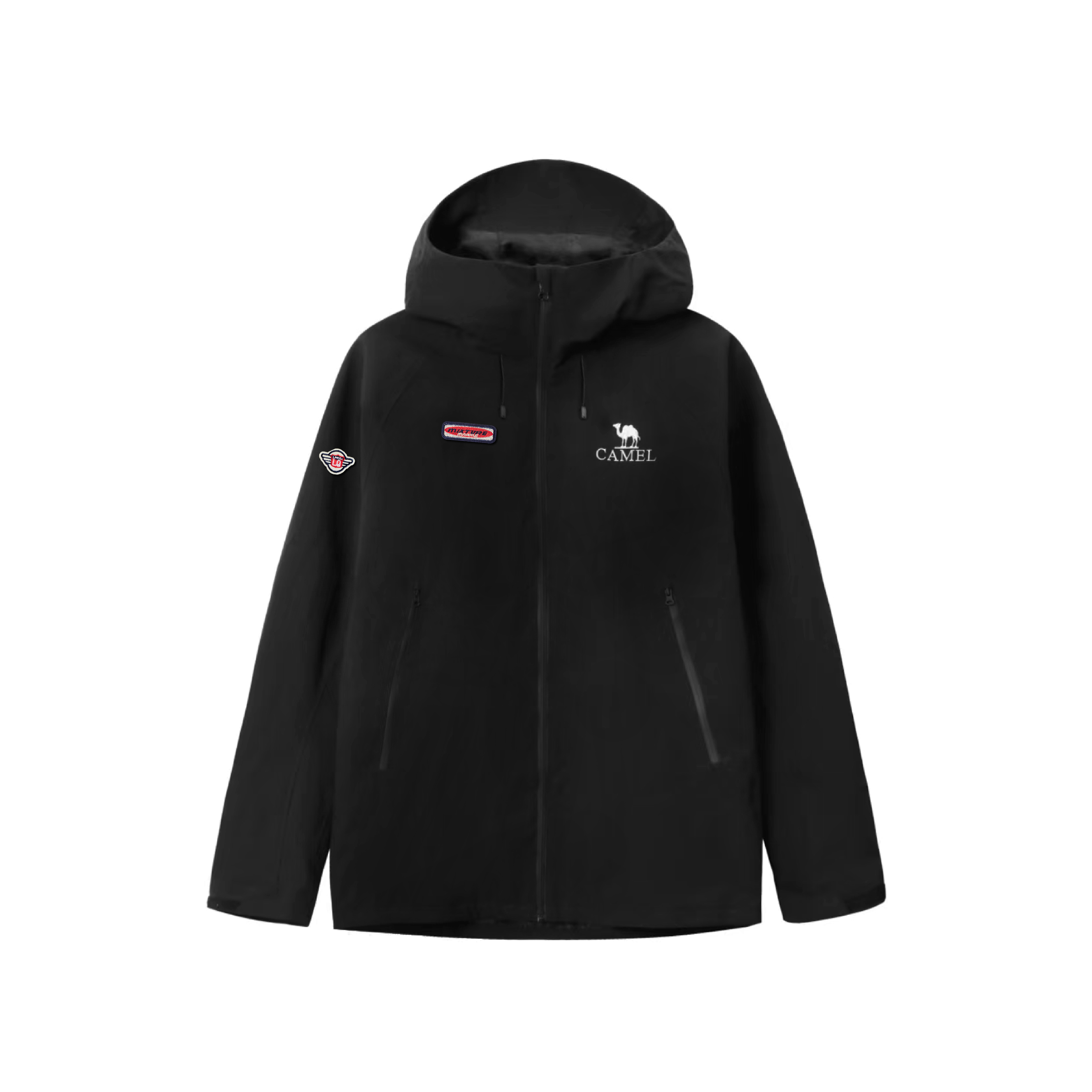 CAMEL Ветровка All weather Waterproof And Windproof Unisex Phantom Black
CAMEL Ветровка All weather Waterproof And Windproof Unisex Phantom Black