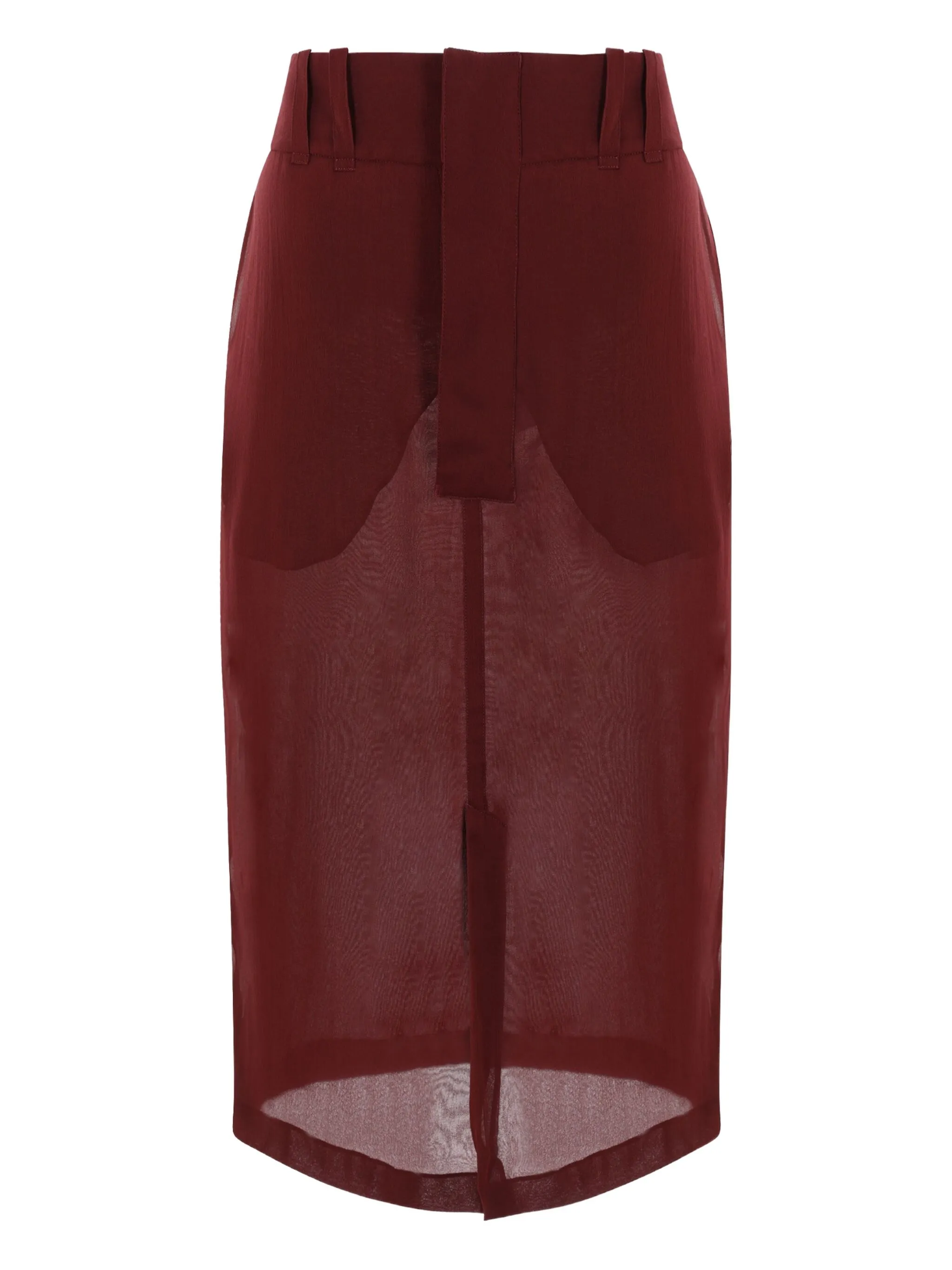 Шелковая юбка-карандаш Saint Laurent, красный
Шелковая юбка-карандаш Saint Laurent, красный