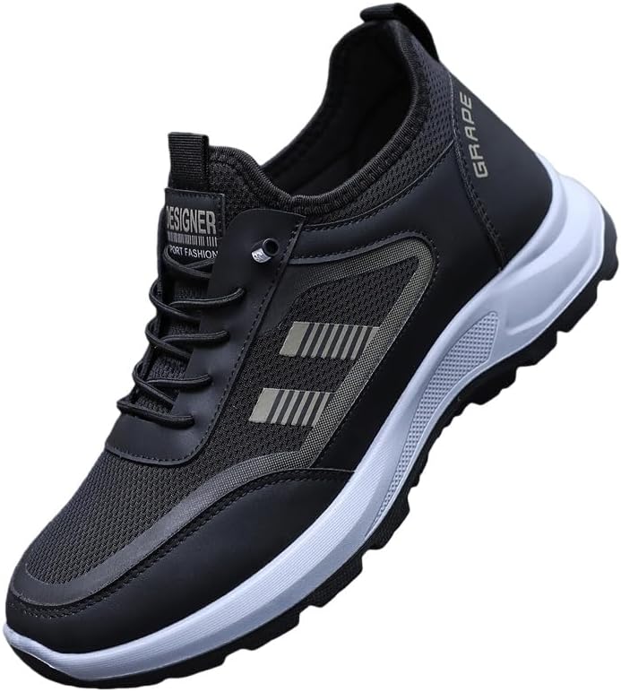 Мужские удобные и дышащие спортивные повседневные кроссовки- мягкая подошва с противоскользящими свойствами- для ходьбы, походов и путешествий Fmshi, черный
Мужские удобные и дышащие спортивные повседневные кроссовки- мягкая подошва с противоскользящими свойствами- для ходьбы, походов и путешествий Fmshi, черный