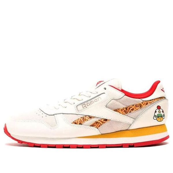 Кроссовки classic leather x baby star x atmos Reebok, белый
Кроссовки classic leather x baby star x atmos Reebok, белый