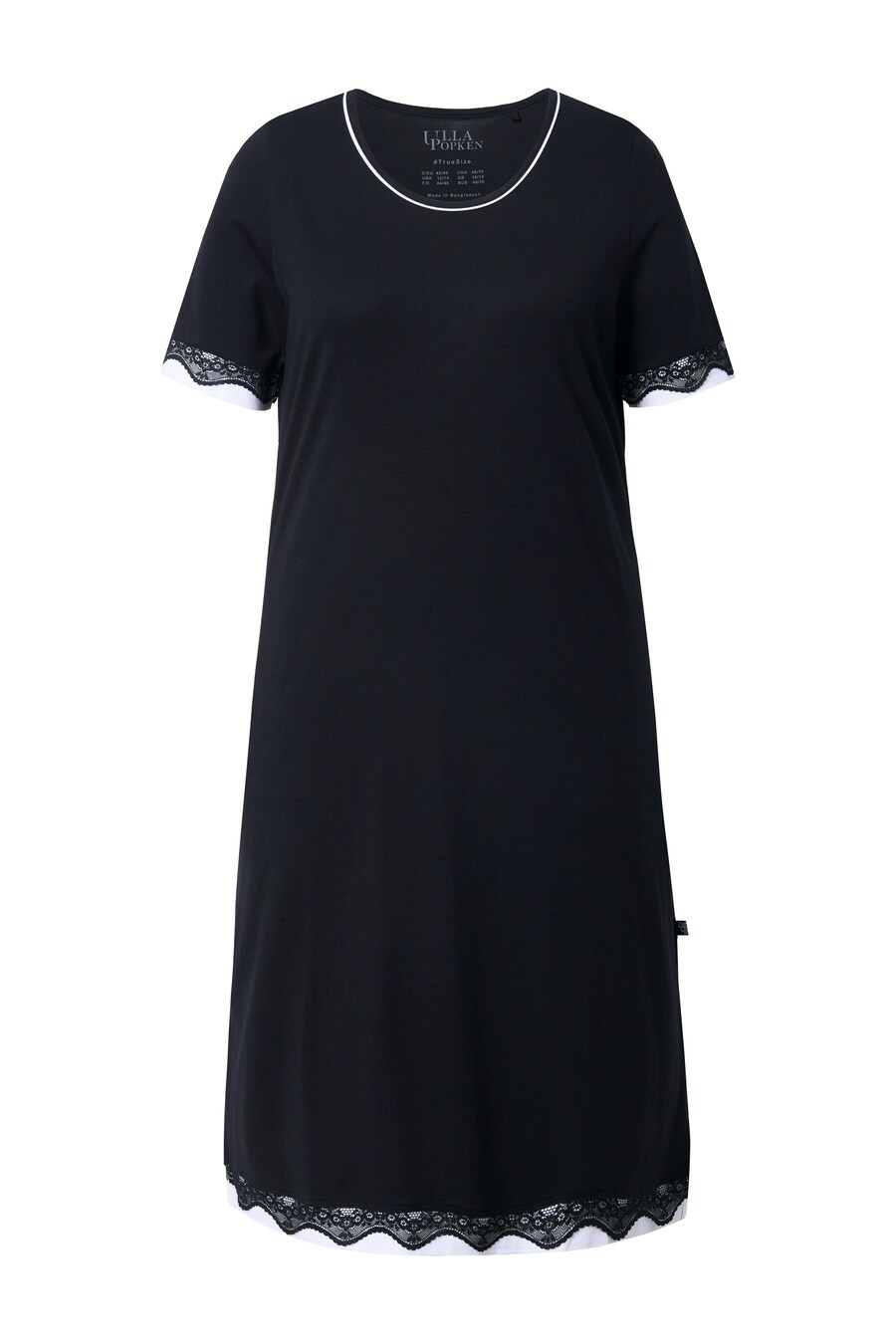 Ночная рубашка Ulla Popken, черный
Ночная рубашка Ulla Popken, черный