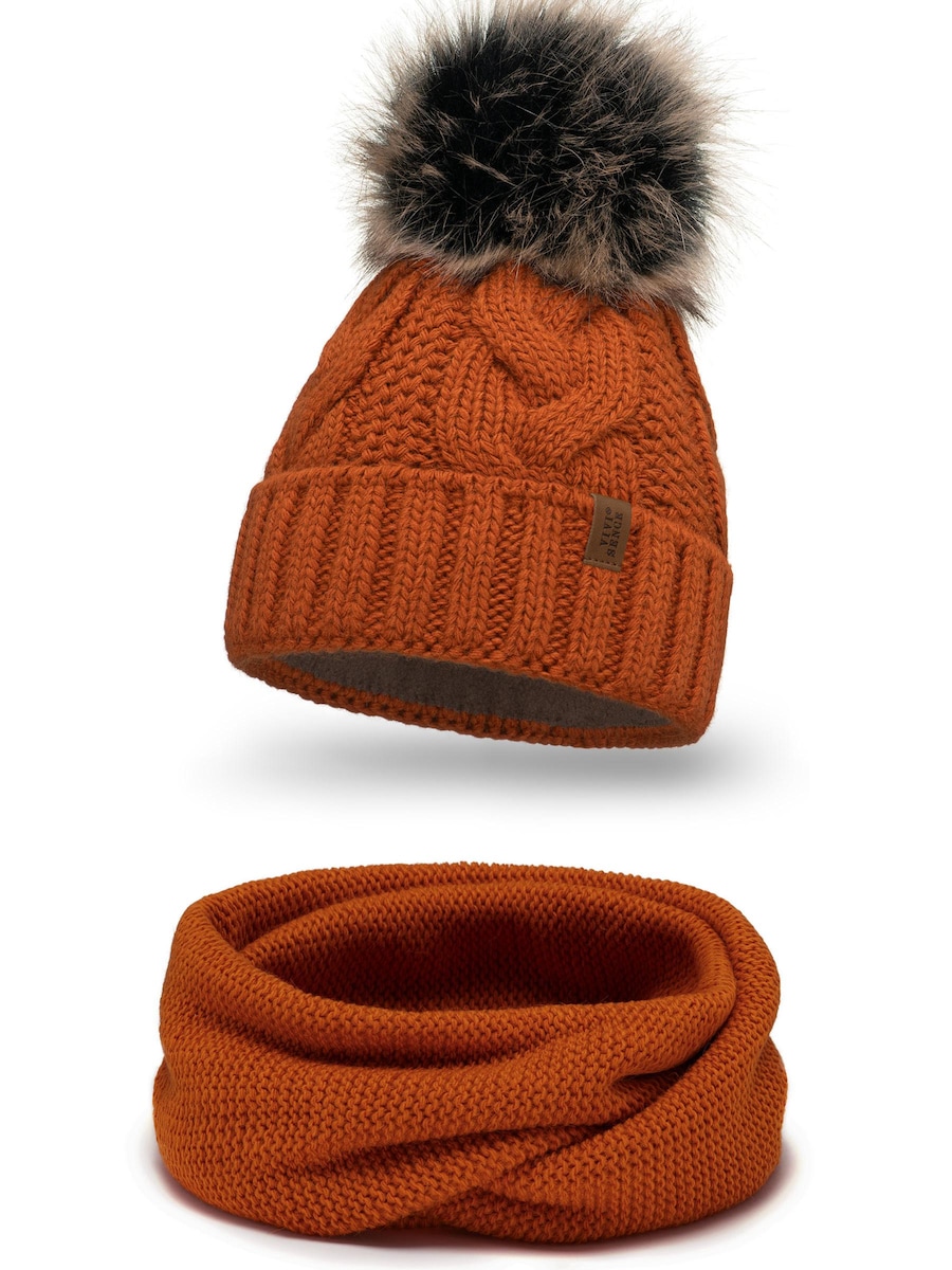 Шапка Vivisence 7014 Set, оранжевый
Шапка Vivisence 7014 Set, оранжевый