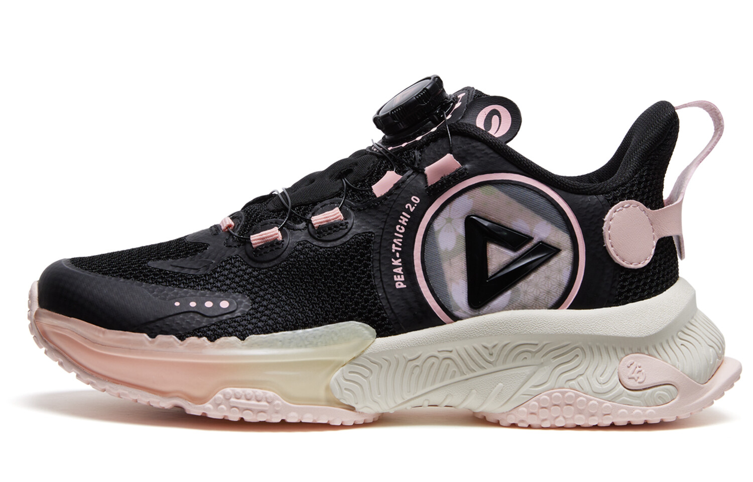 Детские кроссовки GS Low-top Черные/розовые Peak
Детские кроссовки GS Low-top Черные/розовые Peak