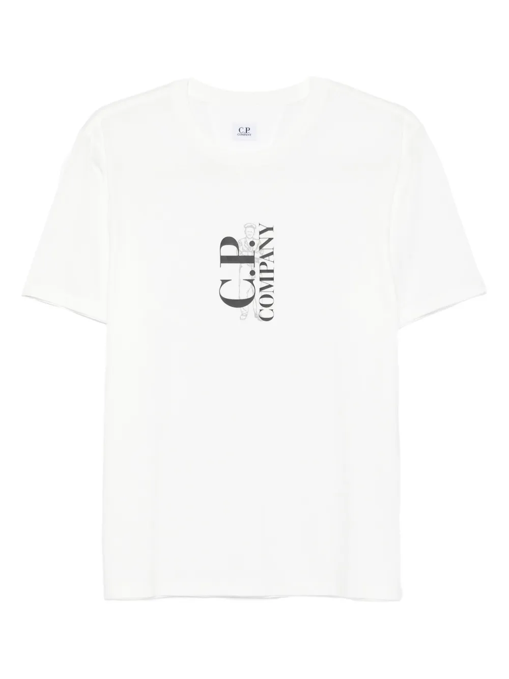 Футболка с логотипом C.P. Company, белый
Футболка с логотипом C.P. Company, белый
