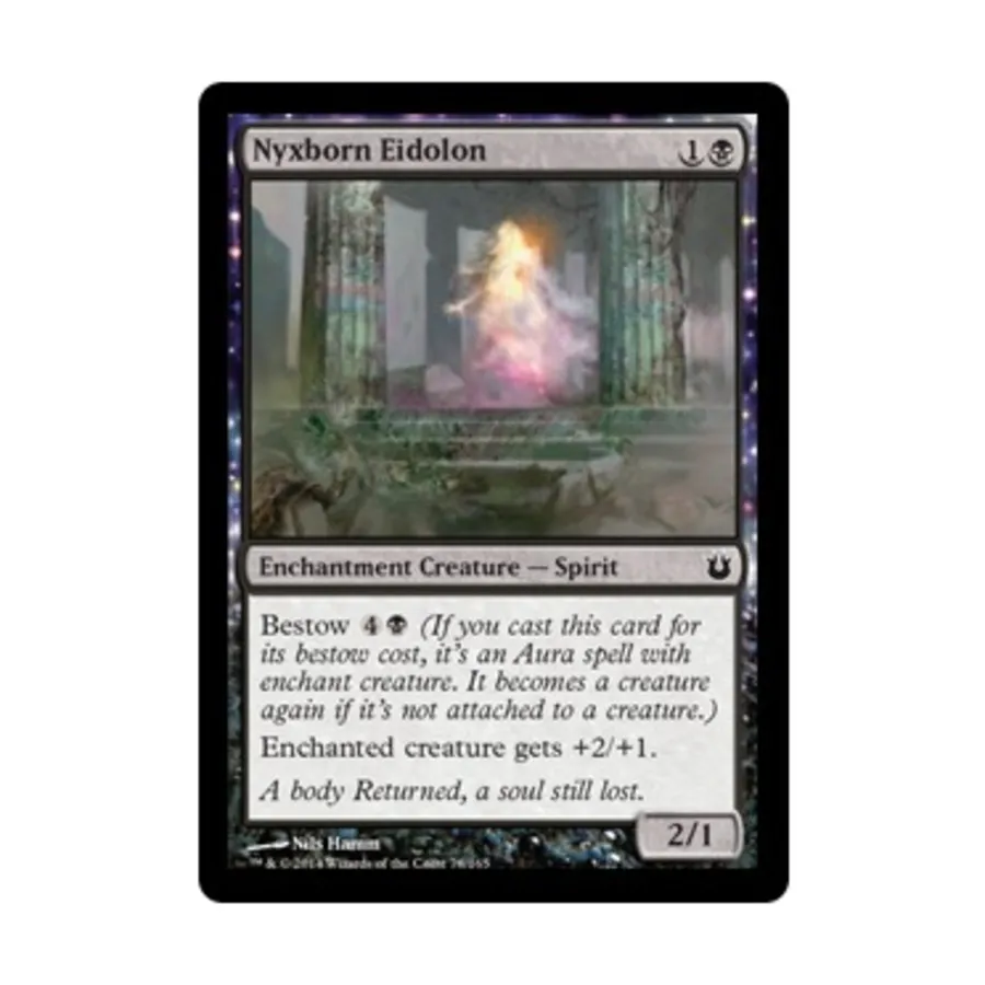 CCG Никсорожденный Эйдолон (C) (Рольга), MTG - Born of the Gods
CCG Никсорожденный Эйдолон (C) (Рольга), MTG - Born of the Gods