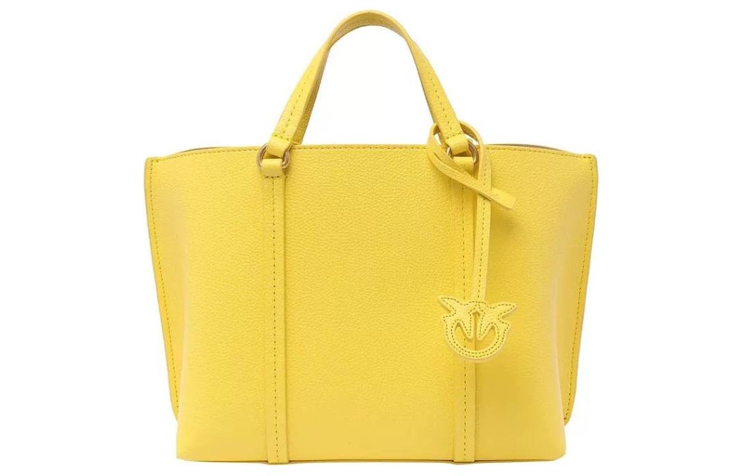 PINKO Жёлтая женская сумка-шоппер из коровьей кожи малого размера
PINKO Жёлтая женская сумка-шоппер из коровьей кожи малого размера