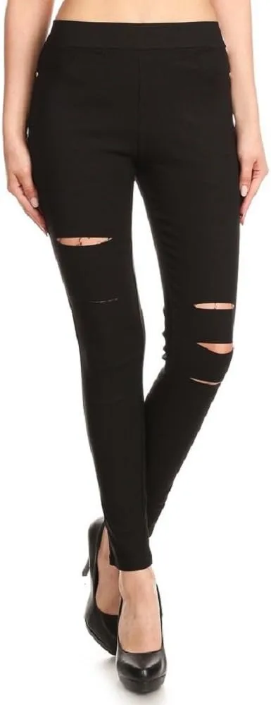 Jvini женские джинсы-леггинсы с эффектом потертости, Reg-Plus Size
Jvini женские джинсы-леггинсы с эффектом потертости, Reg-Plus Size