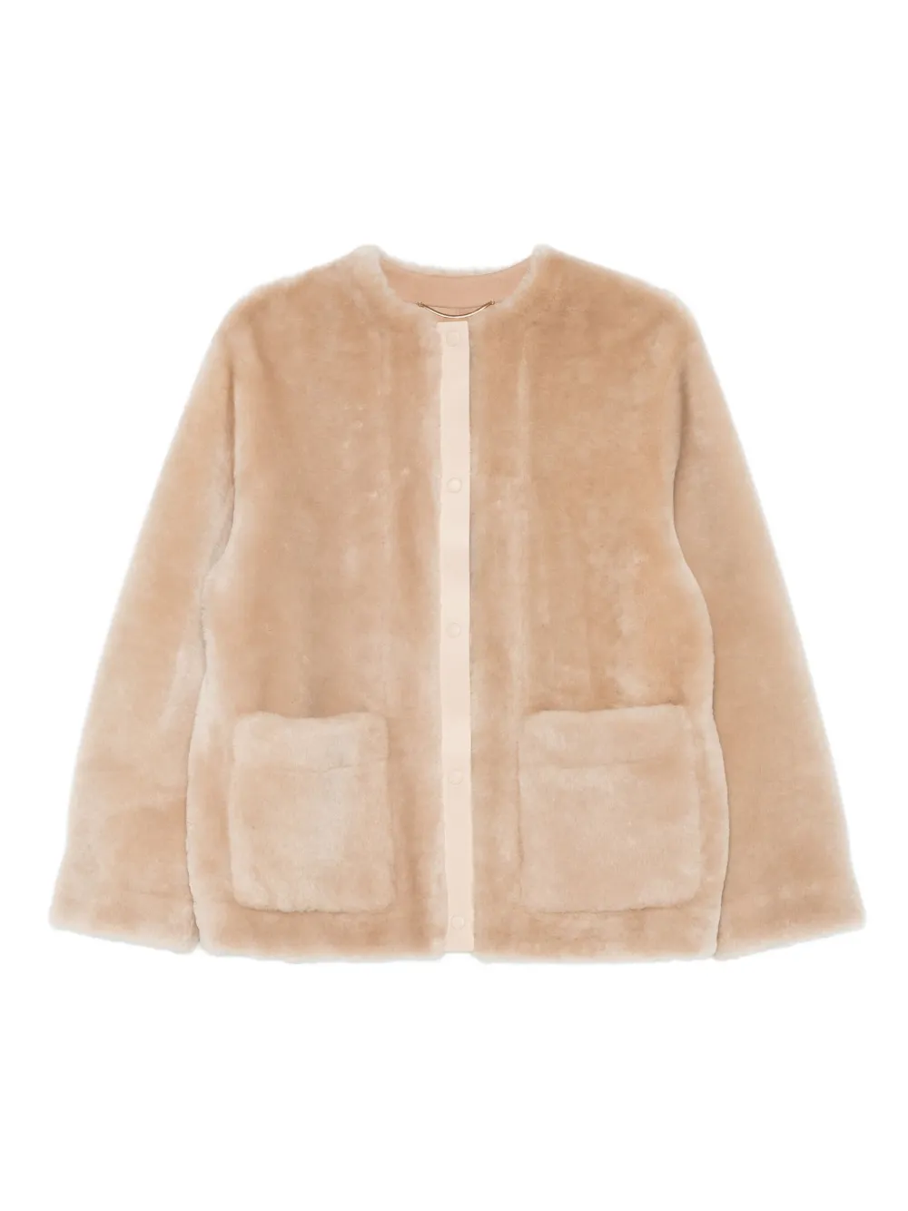 Куртка с накладными карманами Agnona, светло-бежевый
Куртка с накладными карманами Agnona, светло-бежевый