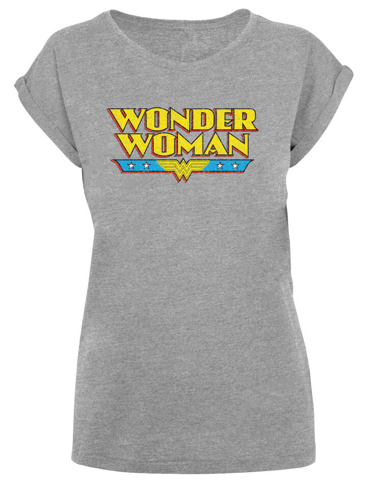 Футболка F4NT4STIC T-Shirt DC Comics Superhelden Wonder Woman Crackle Logo, пятнистый серый
Футболка F4NT4STIC T-Shirt DC Comics Superhelden Wonder Woman Crackle Logo, пятнистый серый