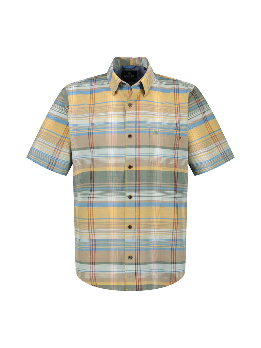Рубашка на пуговицах классического кроя LERROS, разноцветный
Рубашка на пуговицах классического кроя LERROS, разноцветный