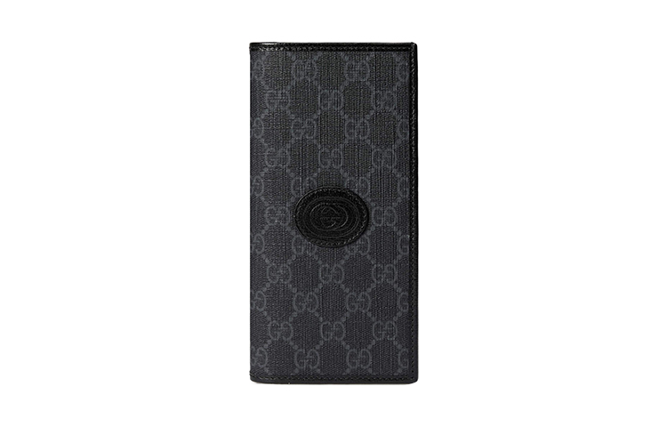 Gucci Женский кошелек из парусины с кожаной отделкой, черный
Gucci Женский кошелек из парусины с кожаной отделкой, черный