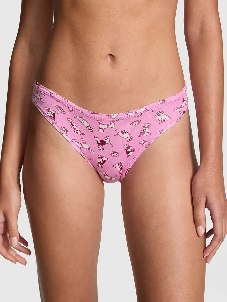 Хлопковые трусики-бикини Pink, розовый 
Хлопковые трусики-бикини Pink, розовый
