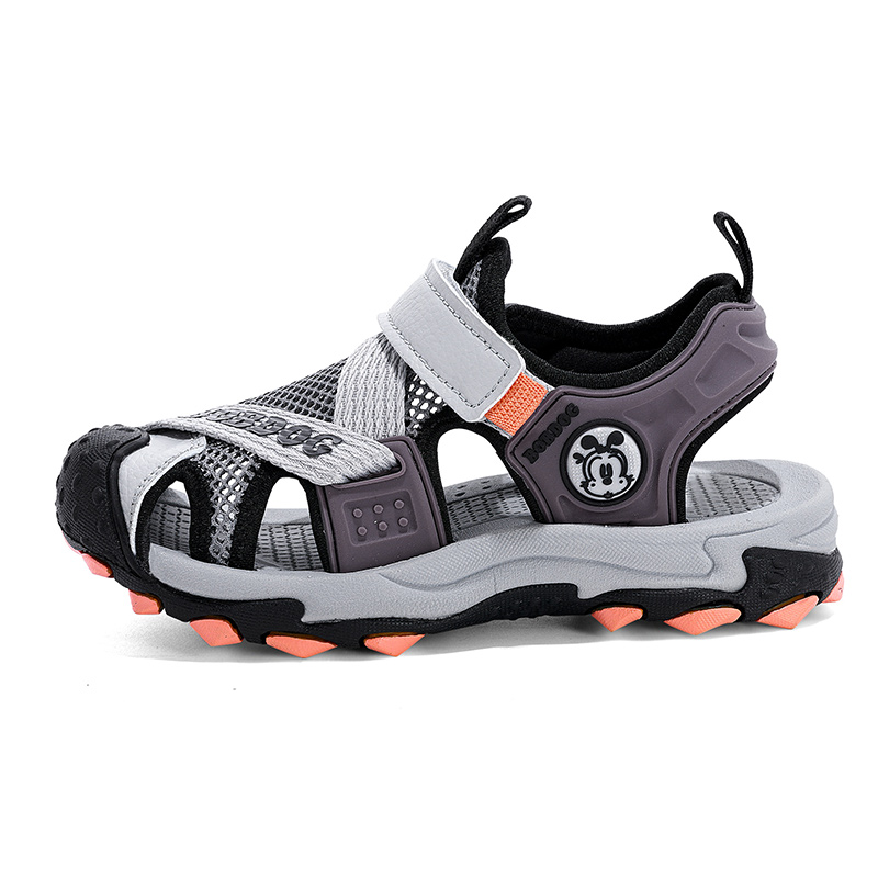 Сандалии детские, противоскользящие, дышащие и с низким верхом для мальчиков и девочек BOBDOG, серый
Сандалии детские, противоскользящие, дышащие и с низким верхом для мальчиков и девочек BOBDOG, серый