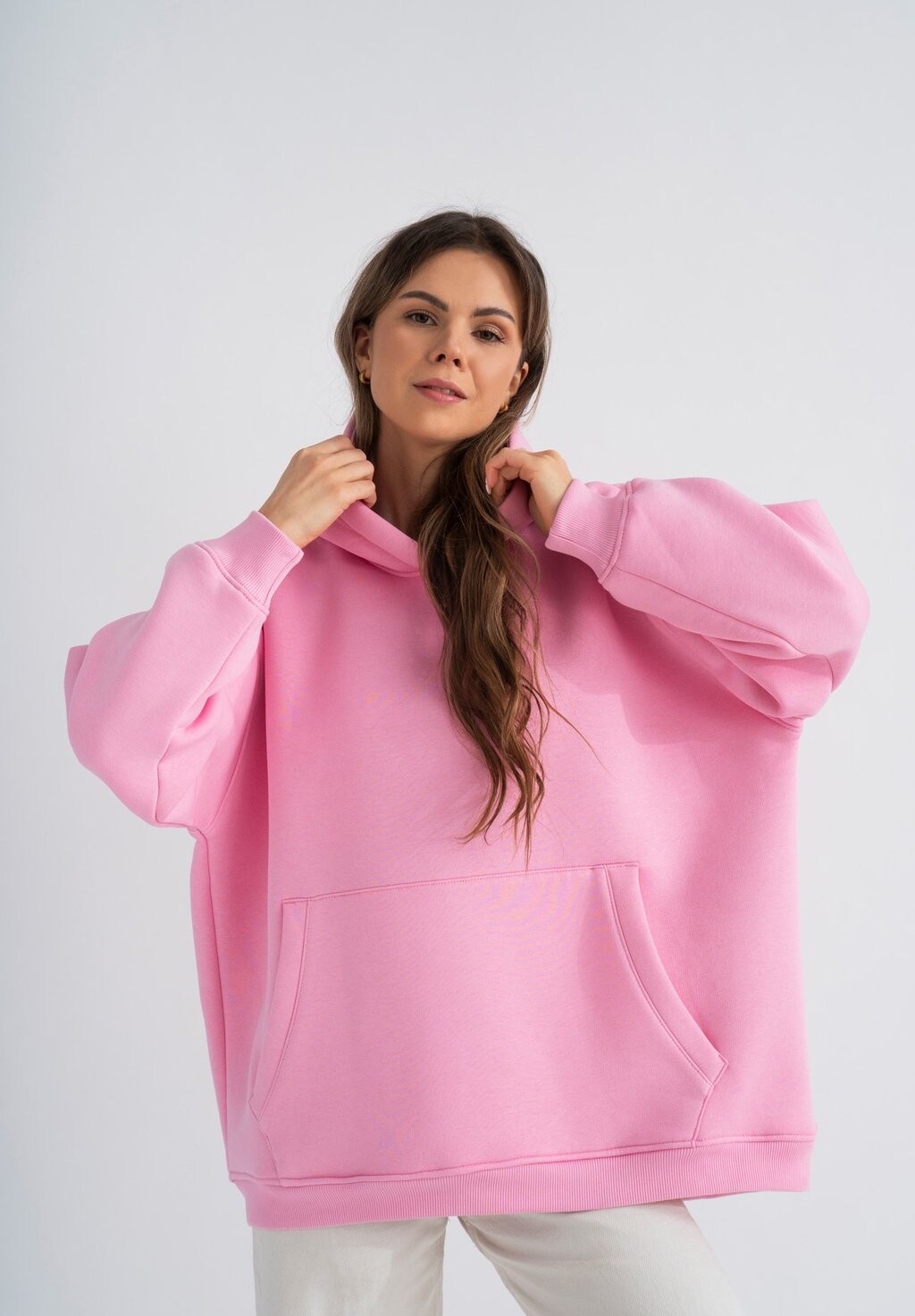 Толстовка с капюшоном MIRONS, розовый
Толстовка с капюшоном MIRONS, розовый
