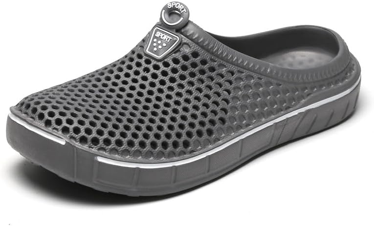 Унисекс сабо из EVA для сада, мужские слипоны для душа и пляжа, быстро сохнущие, дышащие и легкие, для повседневной носки Generic, серый
Унисекс сабо из EVA для сада, мужские слипоны для душа и пляжа, быстро сохнущие, дышащие и легкие, для повседневной носки Generic, серый