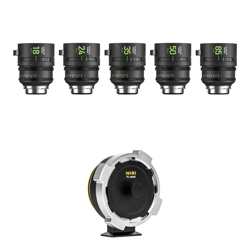 Кинообъектив NiSi AUREUS PRIME T1.4 Cinema 5-Lens Kit (ARRI PL, Sony E)
Кинообъектив NiSi AUREUS PRIME T1.4 Cinema 5-Lens Kit (ARRI PL, Sony E)