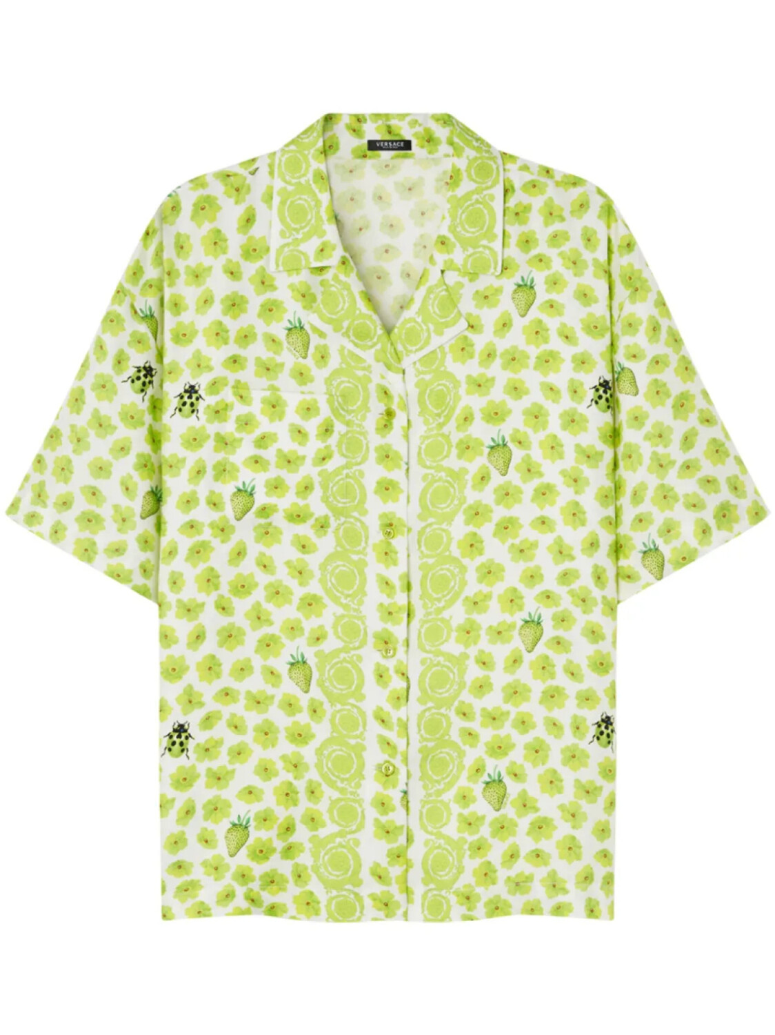Versace рубашка с графичным принтом, зеленый
Versace рубашка с графичным принтом, зеленый