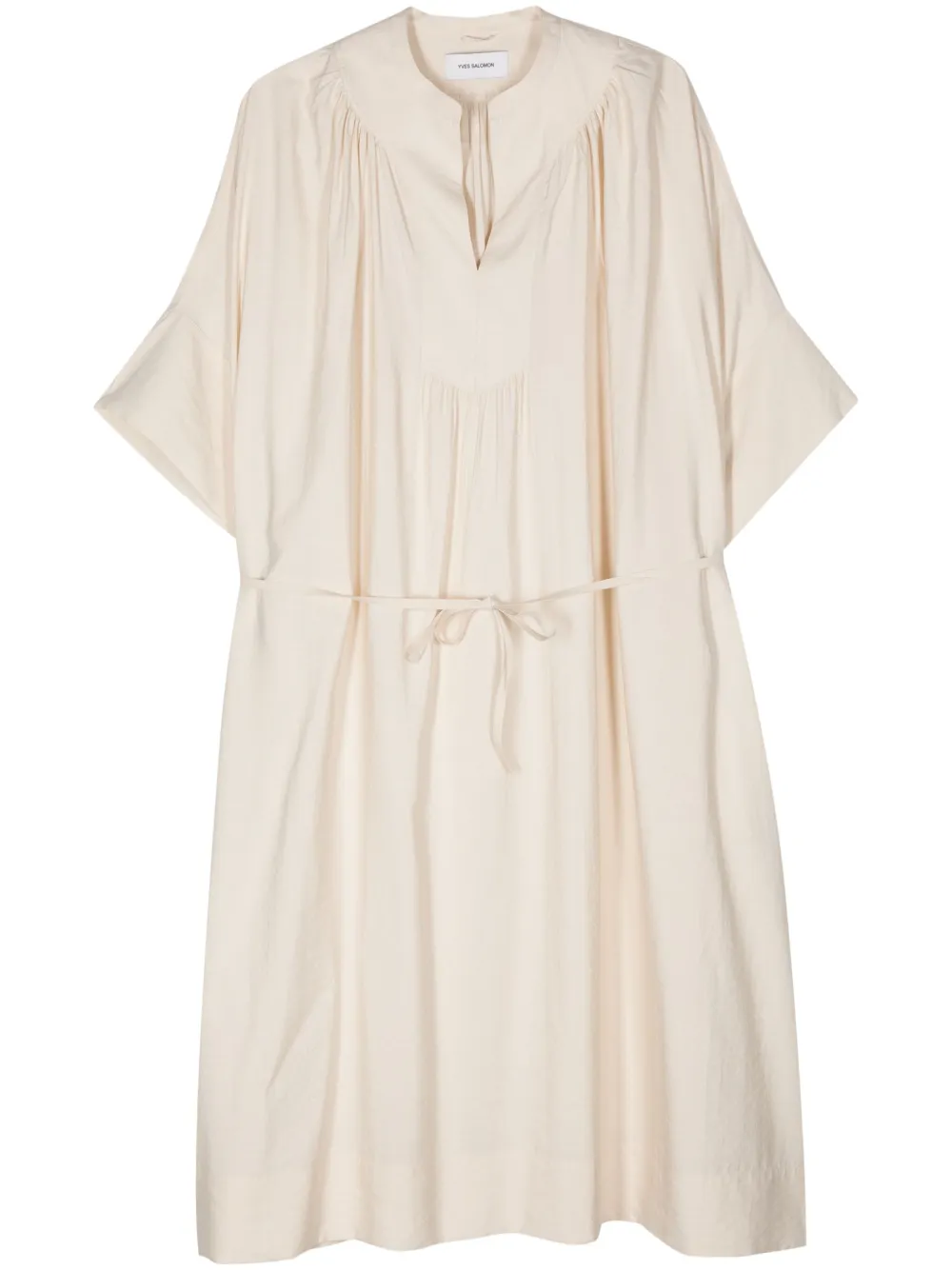 Платье миди с поясом YVES SALOMON, нейтральный
Платье миди с поясом YVES SALOMON, нейтральный