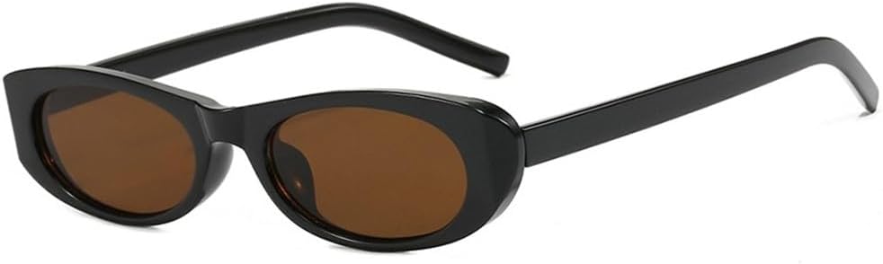 Модные солнцезащитные очки в маленькой овальной оправе в стиле ретро «кошачий глаз», подходят для женщин, для вождения на открытом воздухе и путешествий, защита от УФ-излучения UV400 UJNHGQ, Black Tea
Модные солнцезащитные очки в маленькой овальной оправе в стиле ретро «кошачий глаз», подходят для женщин, для вождения на открытом воздухе и путешествий, защита от УФ-излучения UV400 UJNHGQ, Black Tea