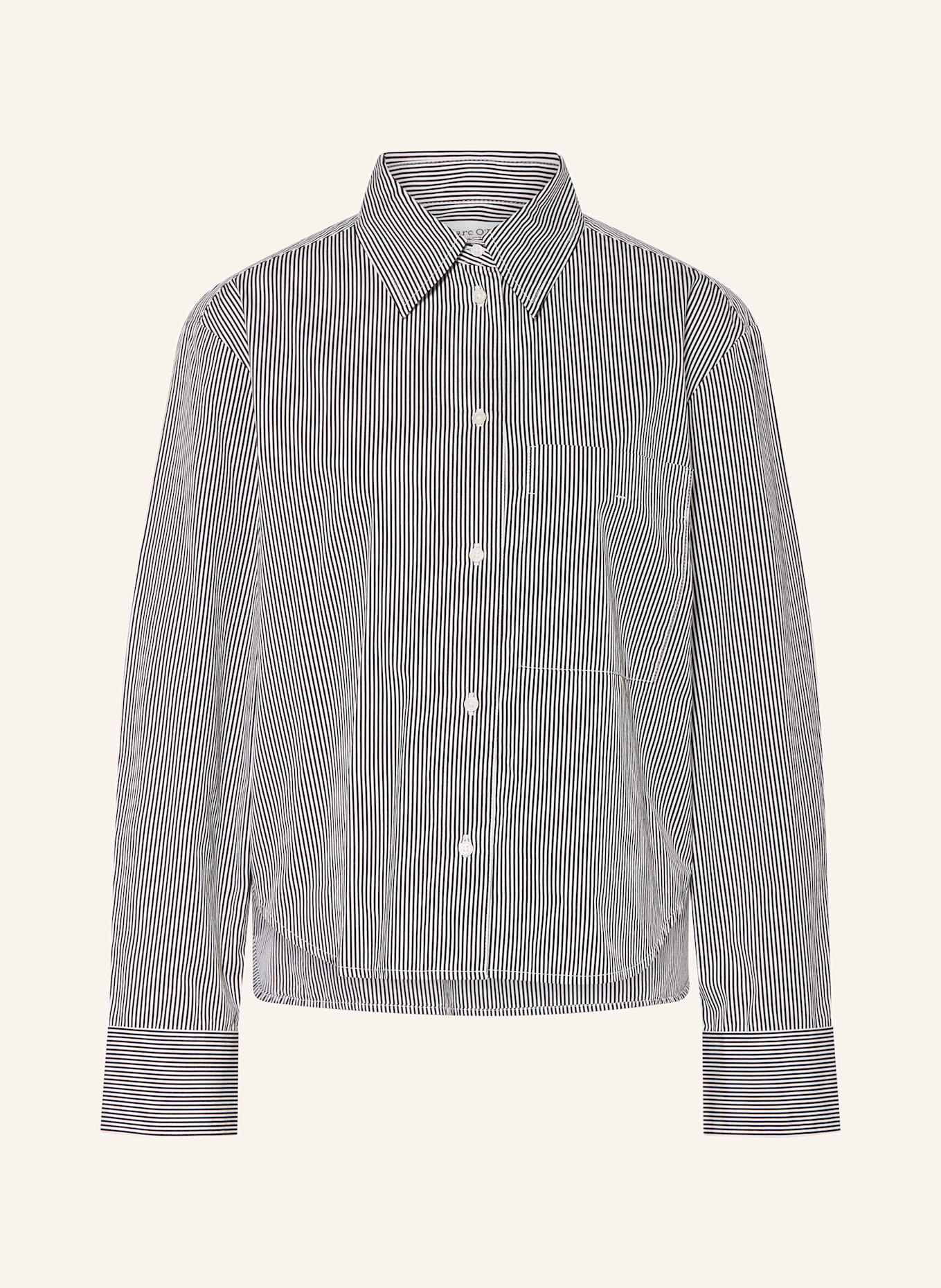 Укороченная блузка-рубашка Marc O'Polo, черный
Укороченная блузка-рубашка Marc O'Polo, черный