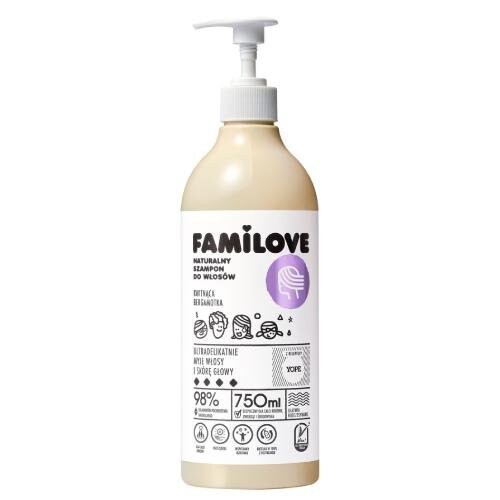 Шампунь для волос, Цветущий бергамот, 750 мл Yope
Шампунь для волос, Цветущий бергамот, 750 мл Yope