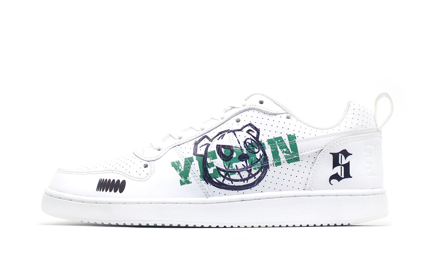 Кроссовки Nike Court Borough Skateboarding Shoes Men Low-top Cloud White/Core Black/Green Spark, зеленый
Кроссовки Nike Court Borough Skateboarding Shoes Men Low-top Cloud White/Core Black/Green Spark, зеленый