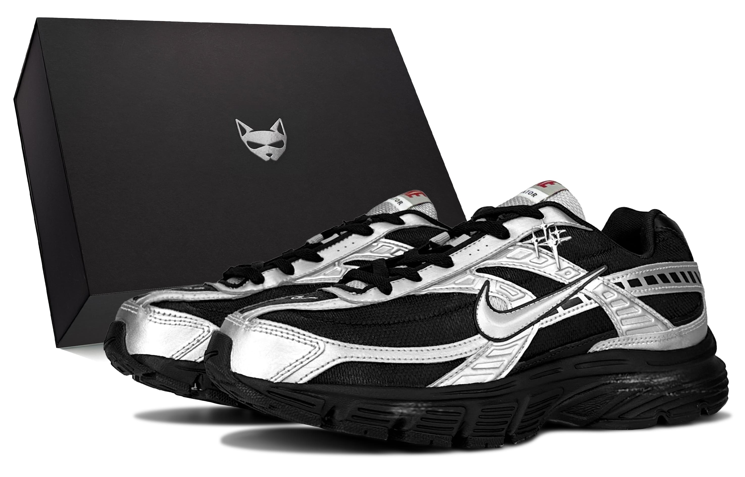 Nike Мужские беговые кроссовки low top серебристые с технологией initiator cushioning и износостойкостью
Nike Мужские беговые кроссовки low top серебристые с технологией initiator cushioning и износостойкостью