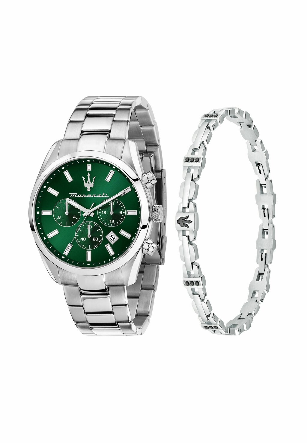 Часы с хронографом COLLEZIONE ATTRAZIONE Maserati, серебристый
Часы с хронографом COLLEZIONE ATTRAZIONE Maserati, серебристый