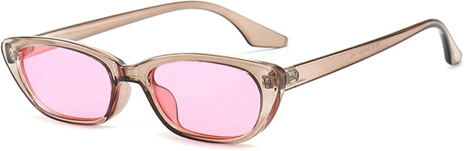 Винтажные женские солнцезащитные очки «кошачий глаз», модные солнцезащитные очки в маленькой оправе для мужчин, роскошные очки для активного отдыха и путешествий, мужские очки с защитой от УФ-излучения UV400 TKKTLLT, Gray Pink
Винтажные женские солнцезащитные очки «кошачий глаз», модные солнцезащитные очки в маленькой оправе для мужчин, роскошные очки для активного отдыха и путешествий, мужские очки с защитой от УФ-излучения UV400 TKKTLLT, Gray Pink