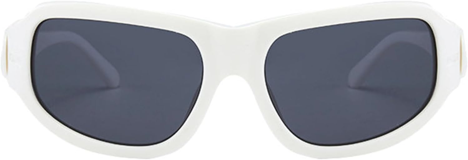 Солнцезащитные очки Willochra с обтекаемой формой для женщин и мужчин, модные футуристические очки в стиле Y2k, защитные очки с плоской верхней частью, стильные очки-маска, C2
Солнцезащитные очки Willochra с обтекаемой формой для женщин и мужчин, модные футуристические очки в стиле Y2k, защитные очки с плоской верхней частью, стильные очки-маска, C2