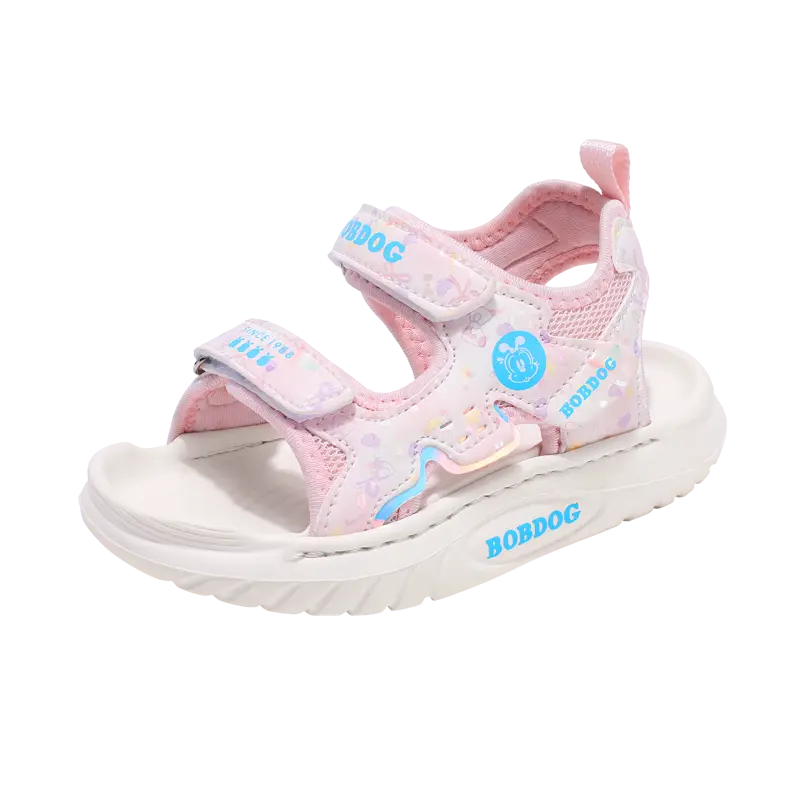 Детские сандалии с низким верхом, нескользящие, износостойкие, дышащие BOBDOG, розовый
Детские сандалии с низким верхом, нескользящие, износостойкие, дышащие BOBDOG, розовый