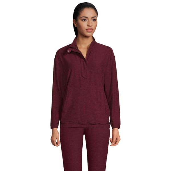 Женский спортивный пуловер с застежкой-молнией UPF 50 Lands' End, цвет burgundy space dye
Женский спортивный пуловер с застежкой-молнией UPF 50 Lands' End, цвет burgundy space dye