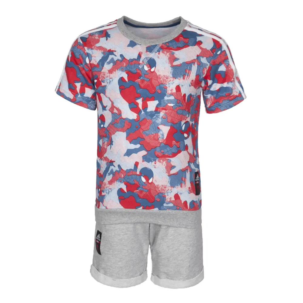 X MARVEL, Повседневная спортивная одежда Белый/Средний серый меланж Детская и для малышей Adidas
X MARVEL, Повседневная спортивная одежда Белый/Средний серый меланж Детская и для малышей Adidas