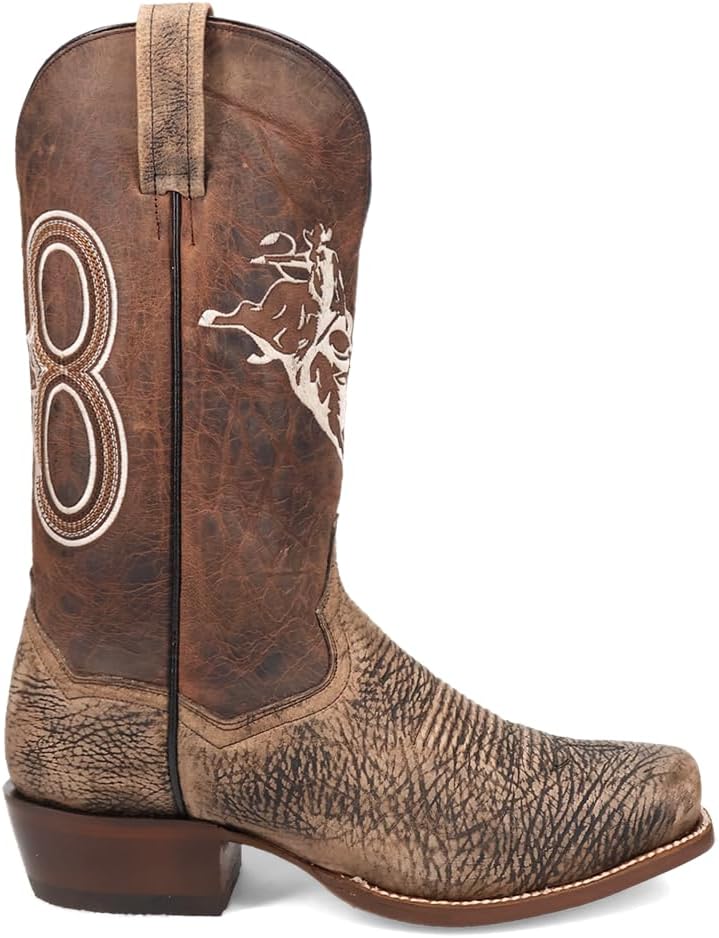 Мужские ботинки Dan Post Mauney с вышивкой, графическим изображением бизона, квадратным носком, на молнии, повседневные, средней длины голенища - коричневые
Мужские ботинки Dan Post Mauney с вышивкой, графическим изображением бизона, квадратным носком, на молнии, повседневные, средней длины голенища - коричневые