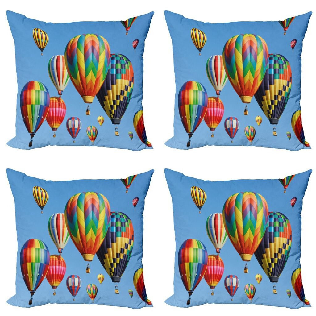 ABAKUHAUS Colorful Набор чехлов для подушек (4 предмета), Journey Fun Sky, современная двусторонняя цифровая печать, 45 см x 45 см, синий
ABAKUHAUS Colorful Набор чехлов для подушек (4 предмета), Journey Fun Sky, современная двусторонняя цифровая печать, 45 см x 45 см, синий