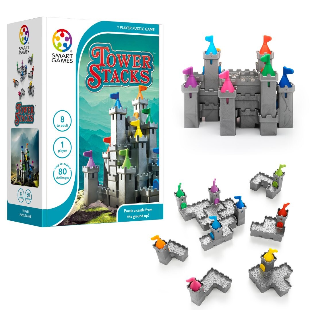 Smart Games Tower Stacks (ENG) IUVI Games 
Smart Games Tower Stacks (ENG) IUVI Games