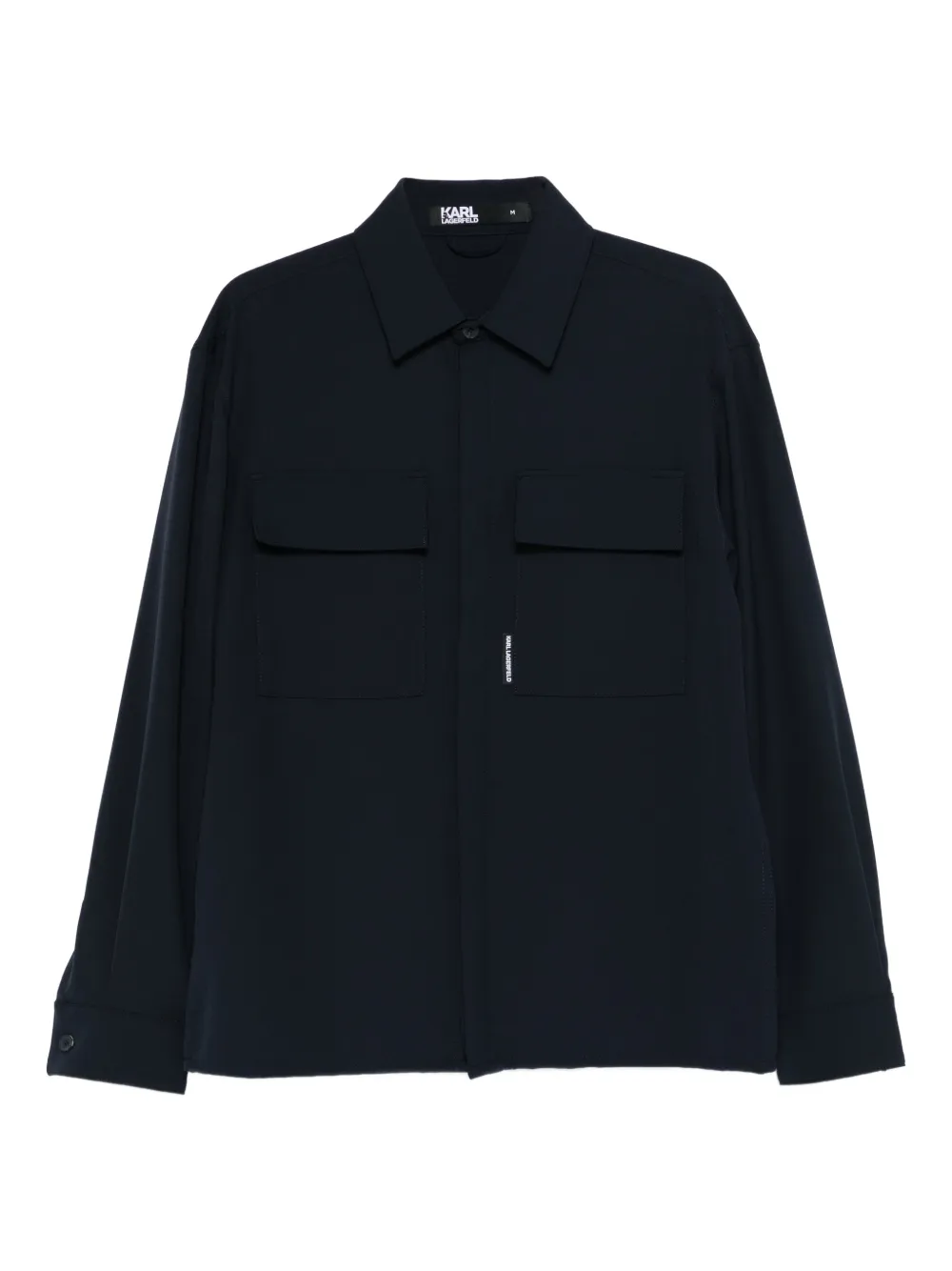Рубашка с нагрудными карманами Karl Lagerfeld, синий
Рубашка с нагрудными карманами Karl Lagerfeld, синий