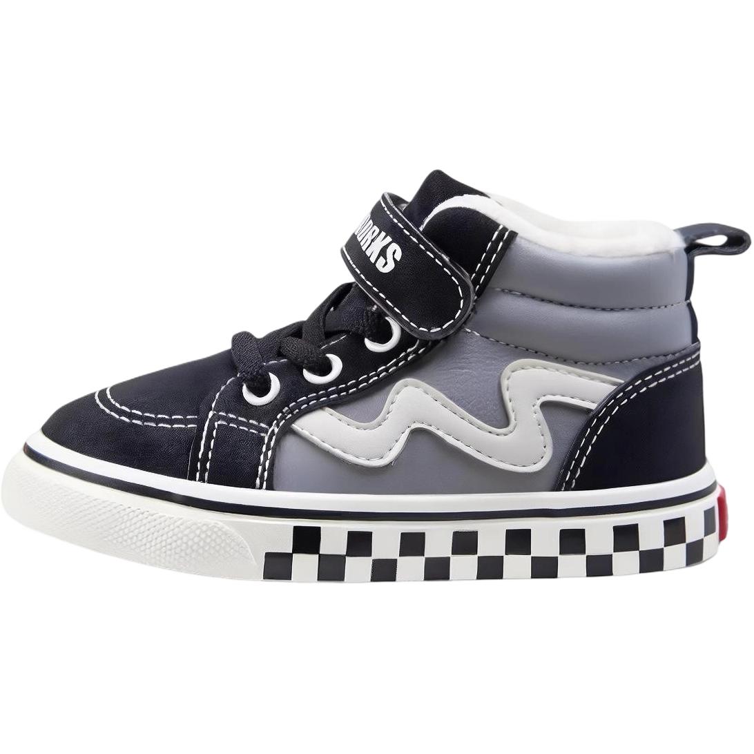 SNORKS Дышащие легкие утепленные высокие детские кроссовки для скейтбординга black white kids
SNORKS Дышащие легкие утепленные высокие детские кроссовки для скейтбординга black white kids